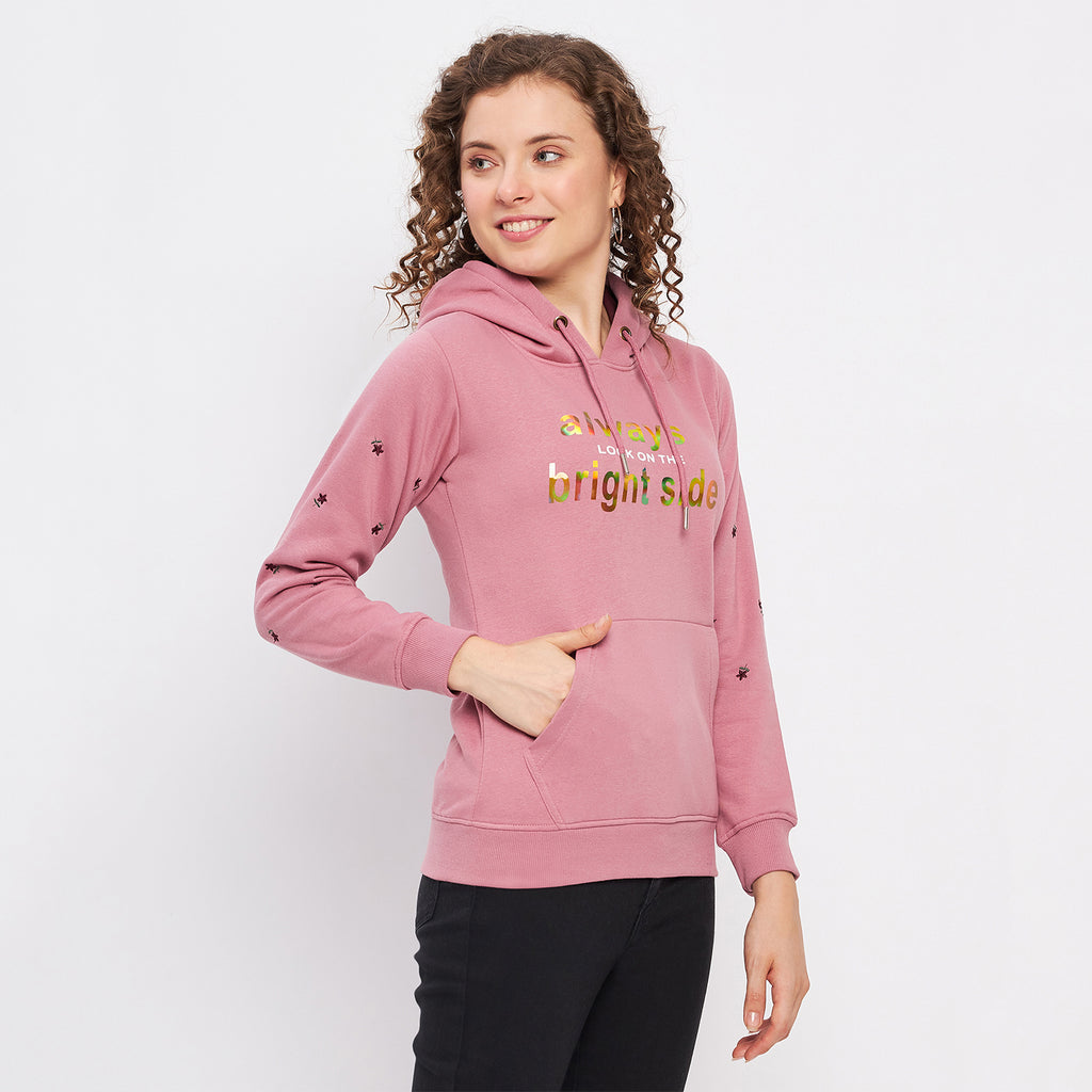 Duke Urban Women Full Sleeve Hooded Sweatshirt (LFX837)