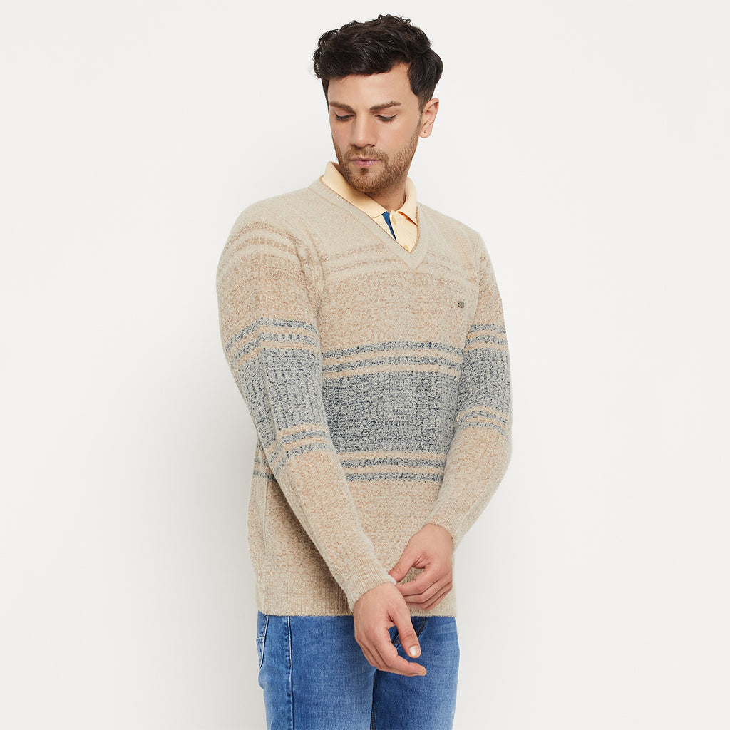 Duke Urban Men Full Sleeve V Neck Sweater (SDS2123)