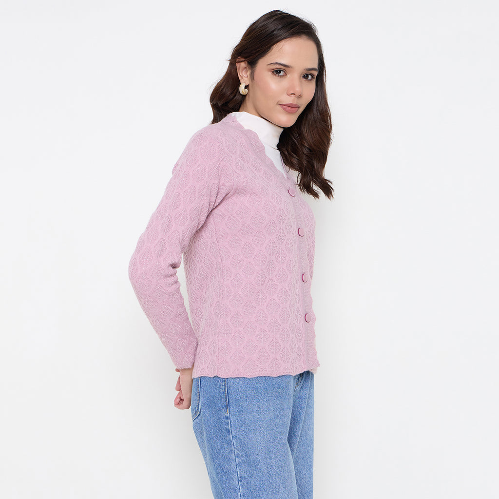 Duke Urban Women Full Sleeve Front Open Sweater (SDS1340)