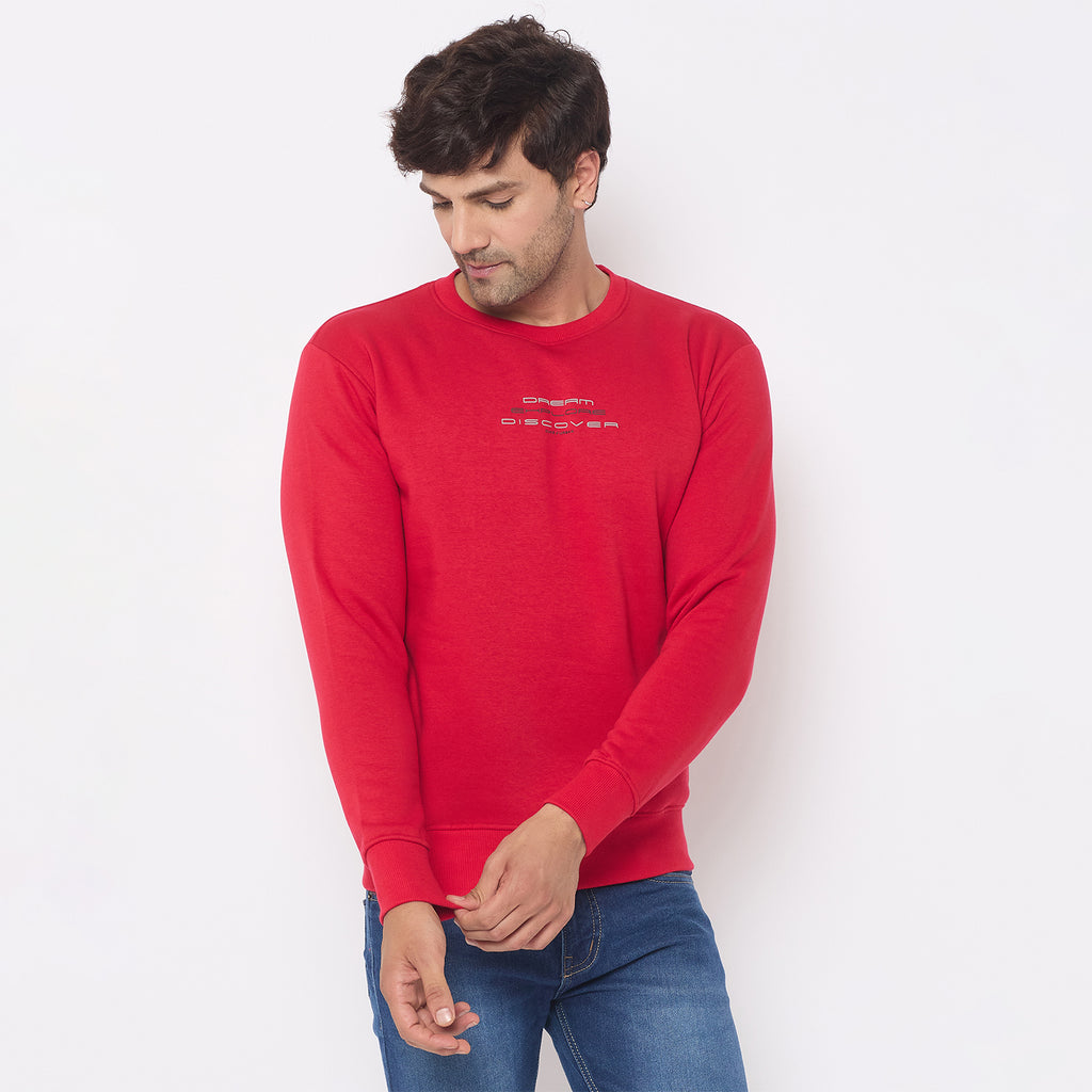 Duke Urban Men Solid Sweatshirt (LF6451)