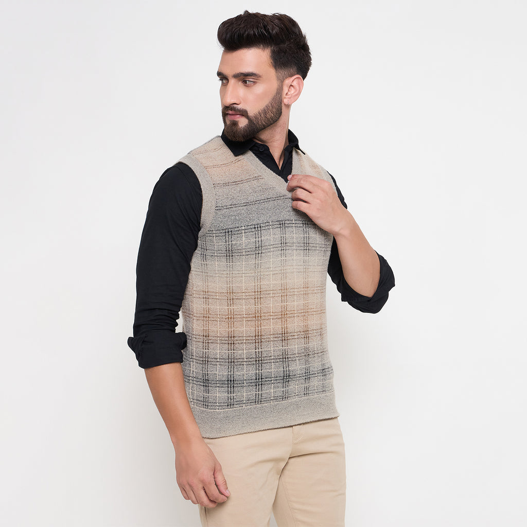 Duke Urban Men Sleeveless Reversible Sweater (SDS2294)