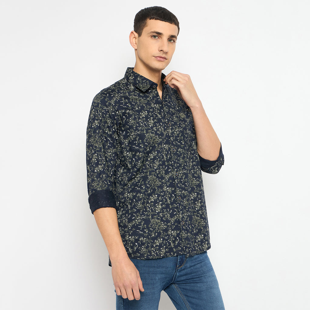 Duke Urban Men Full Sleeve Cotton Shirt (SDO6PRTU)
