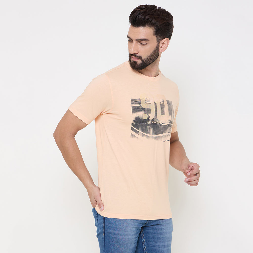 Duke Urban Men Half Sleeve Cotton Tshirt (LF7143)