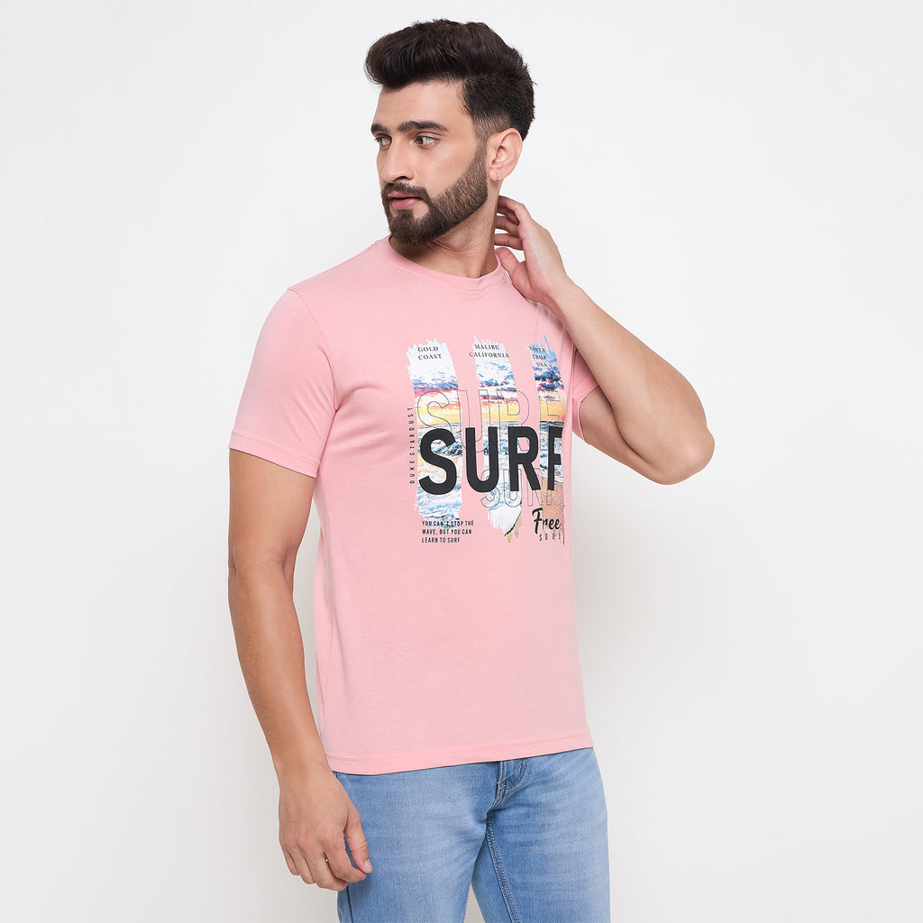 Duke Urban Men Half Sleeve Cotton Tshirt (LF7049)