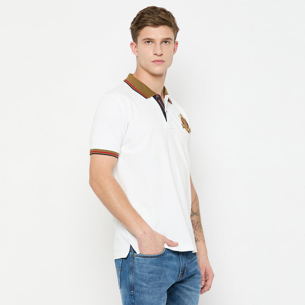 Duke Urban Men Half Sleeve Cotton Tshirt (LF7238)