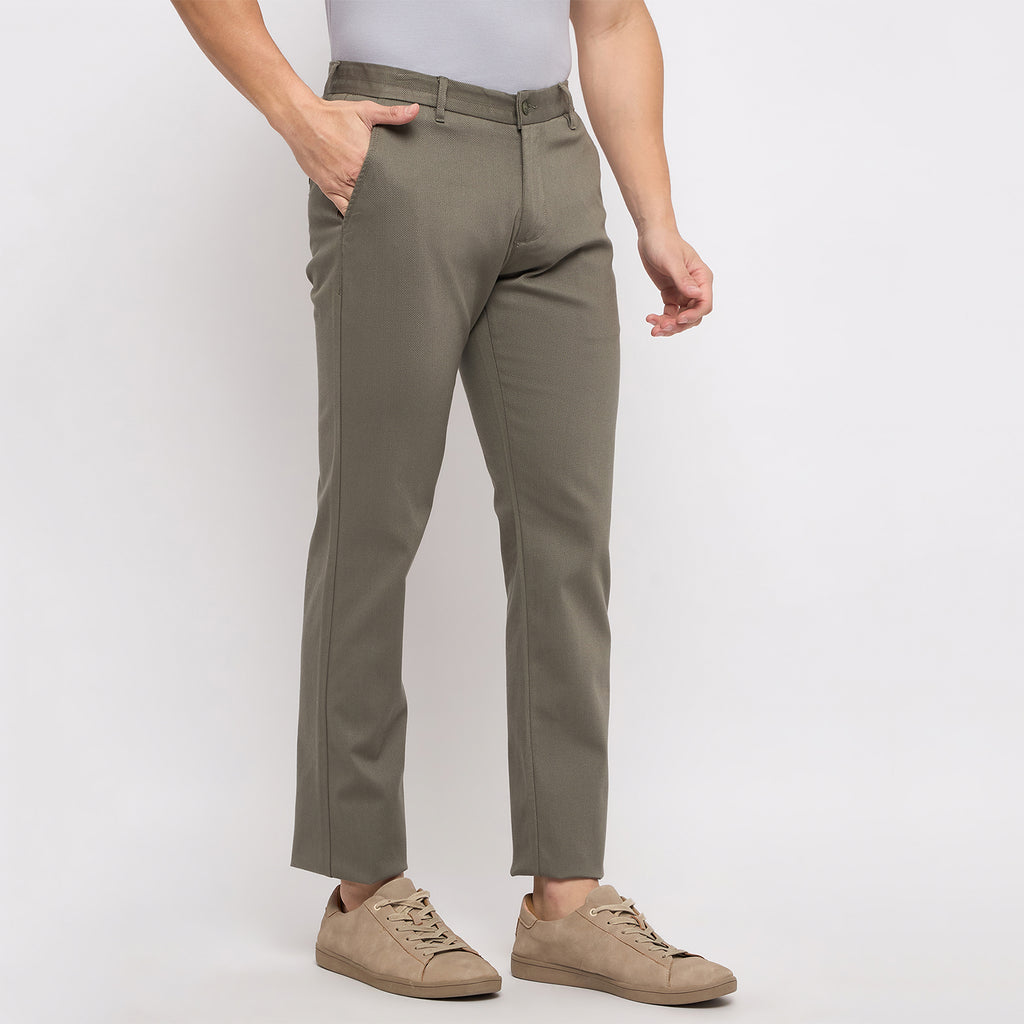 Duke Urban Men Flatfront Narrowfit Chinos Trousers (SDT4596)