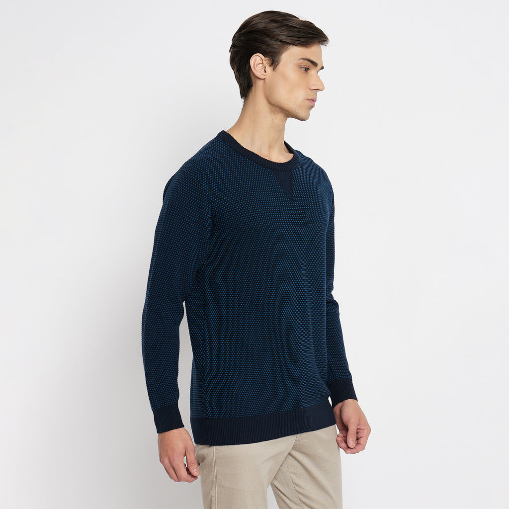Duke Urban Men Round Neck Full Sleeve Sweater (SDS644)