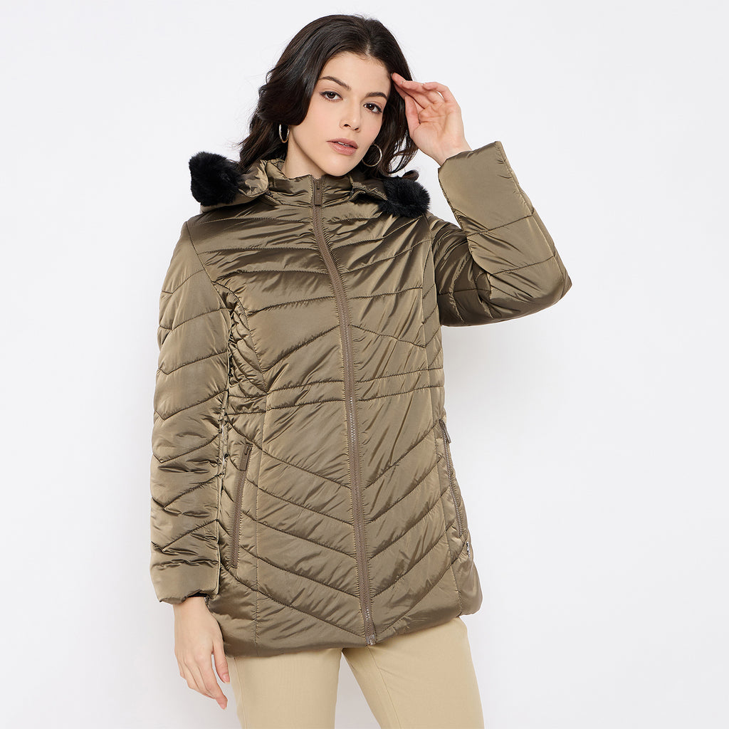 Duke Urban Women Full Sleeve Long Jacket (SDZ4113)