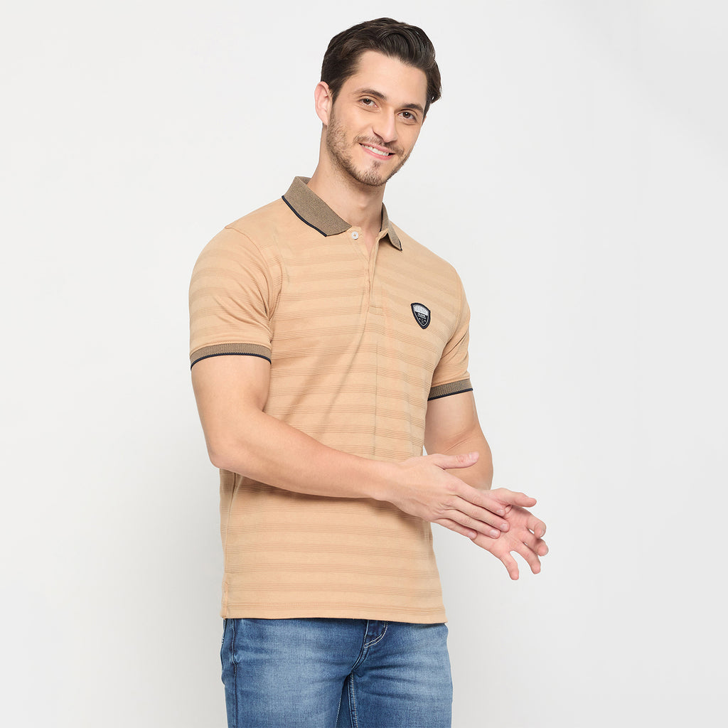 Duke Urban Stardust Men Half Sleeve Cotton T-shirt (LF7297)