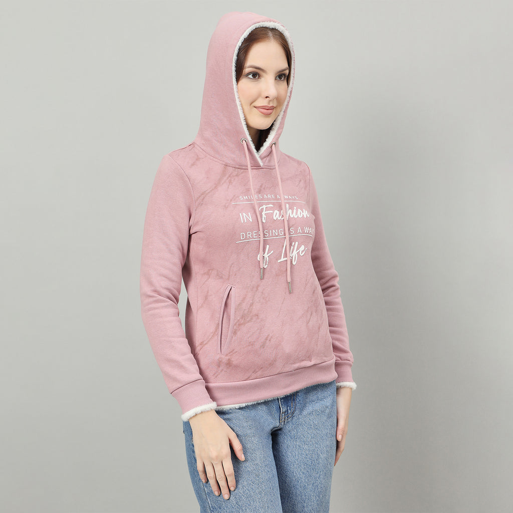 Duke Urban Women Hooded Regular Sweatshirt (LFX981)