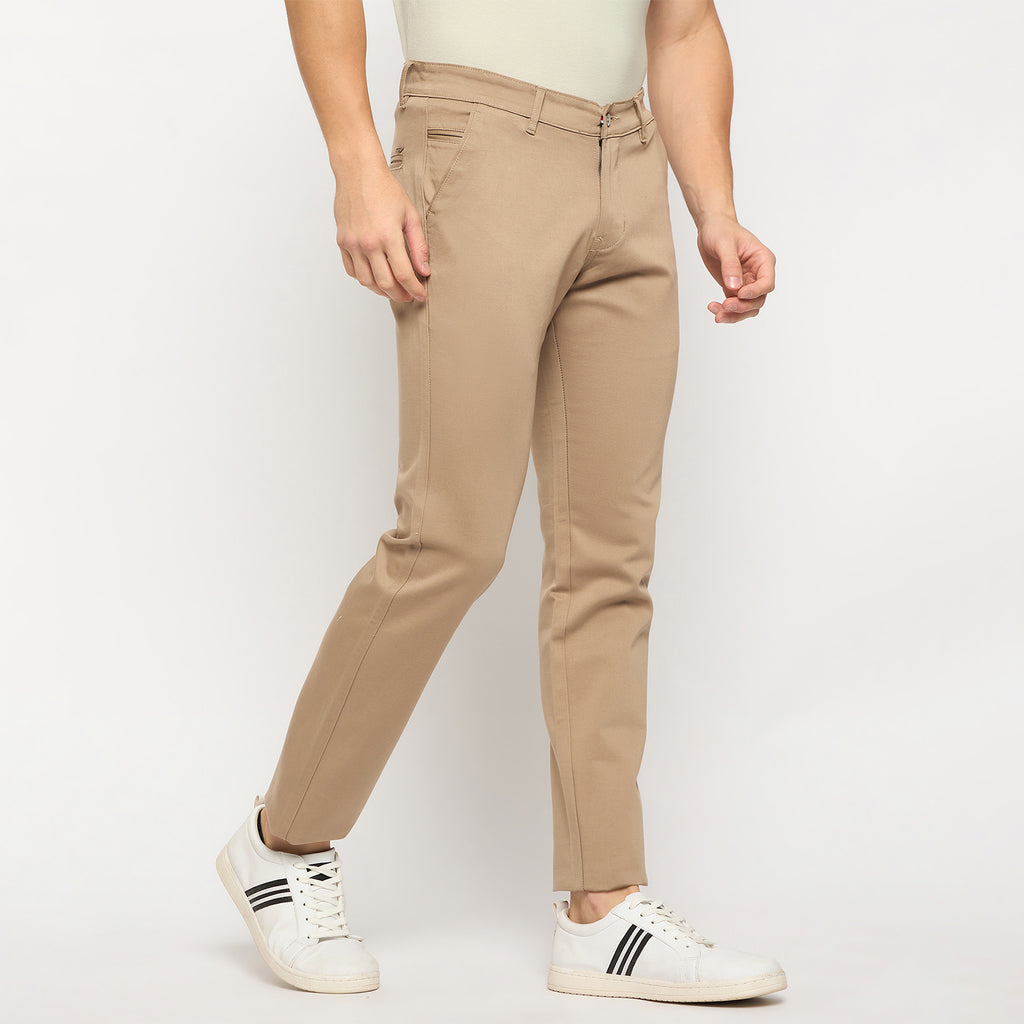 Duke Urban Men Flatfront Narrowfit Chinos Trousers (SDT4585)