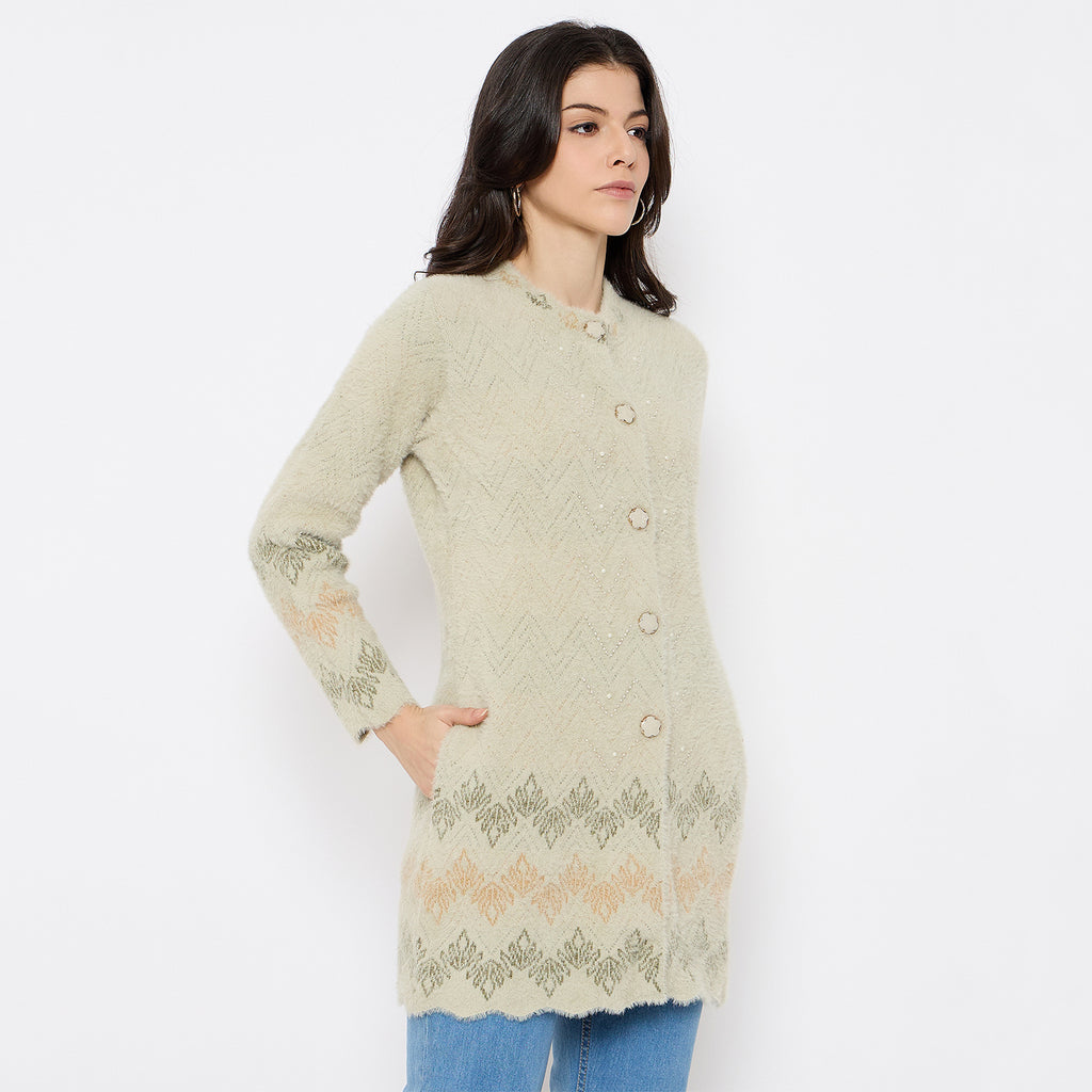 Duke Urban Women Full Sleeve Long Sweater (SDS1225)