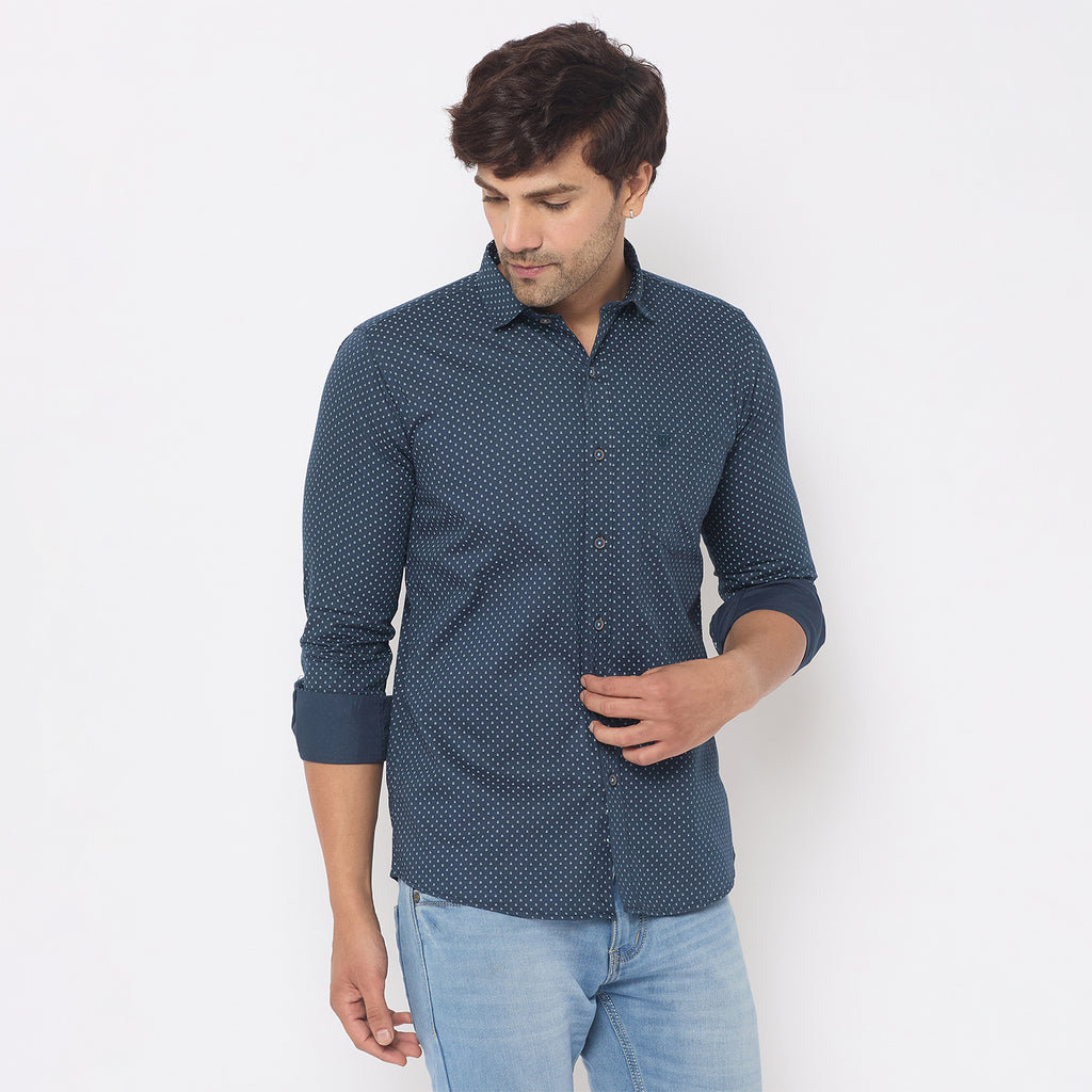 Duke Urban Men Full Sleeve Cotton Shirt (SDO8PRI)