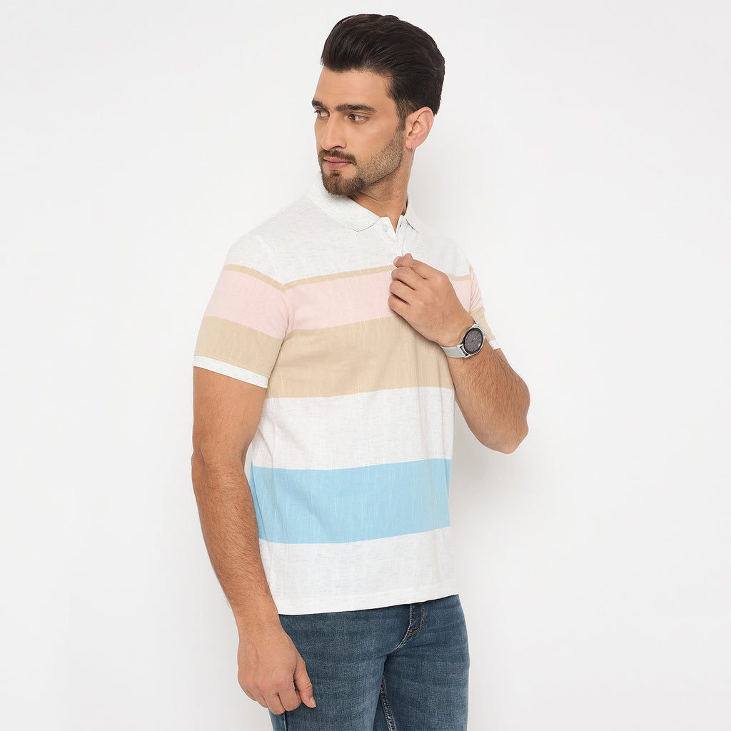 Duke Urban Men Half Sleeve Cotton Tshirt (LF7365)