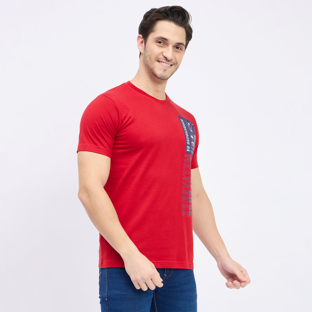 Duke Urban Men Half Sleeve Cotton T-shirt (ONLF260)