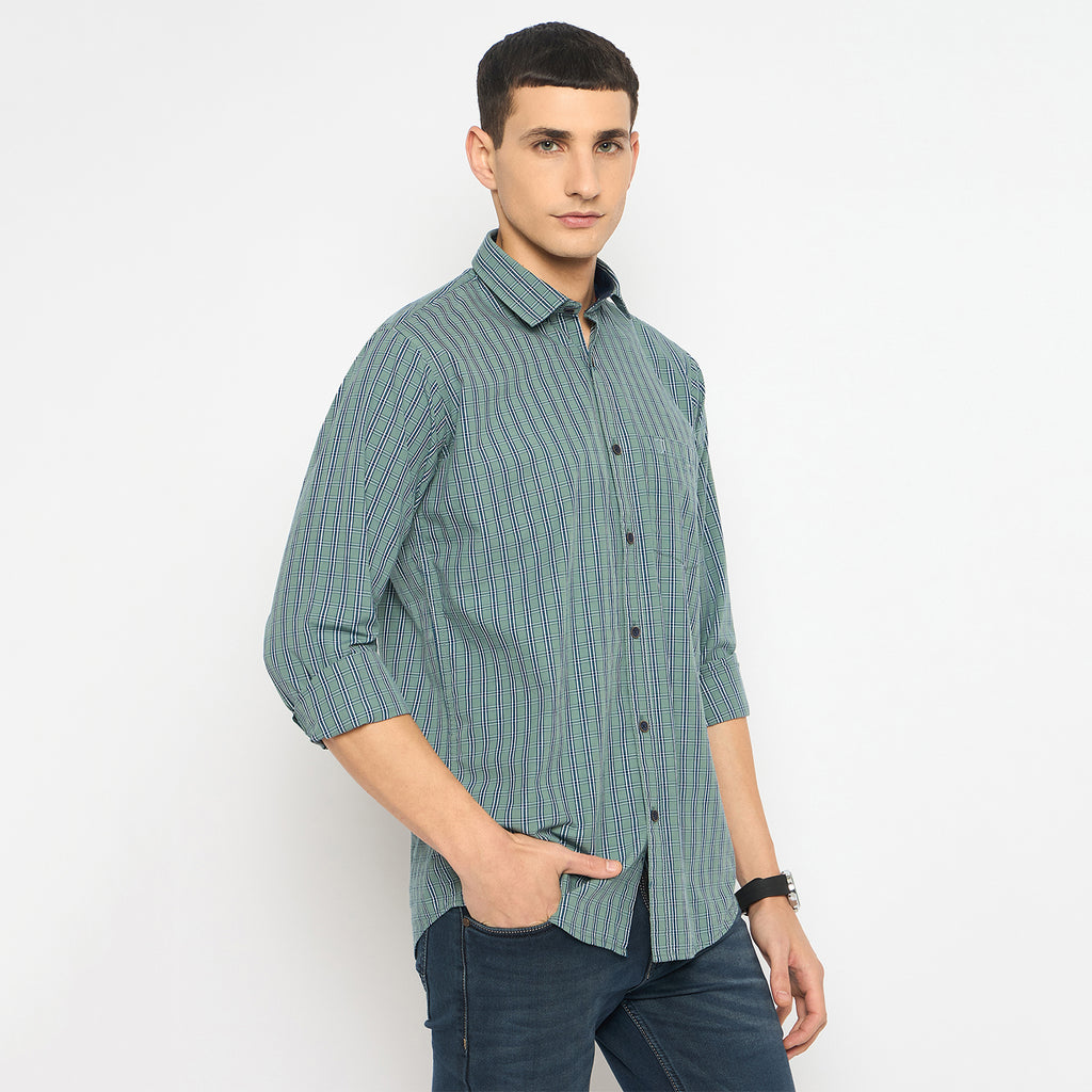 Duke Urban Men Full Sleeve Cotton Shirt (SDO5CKAR)