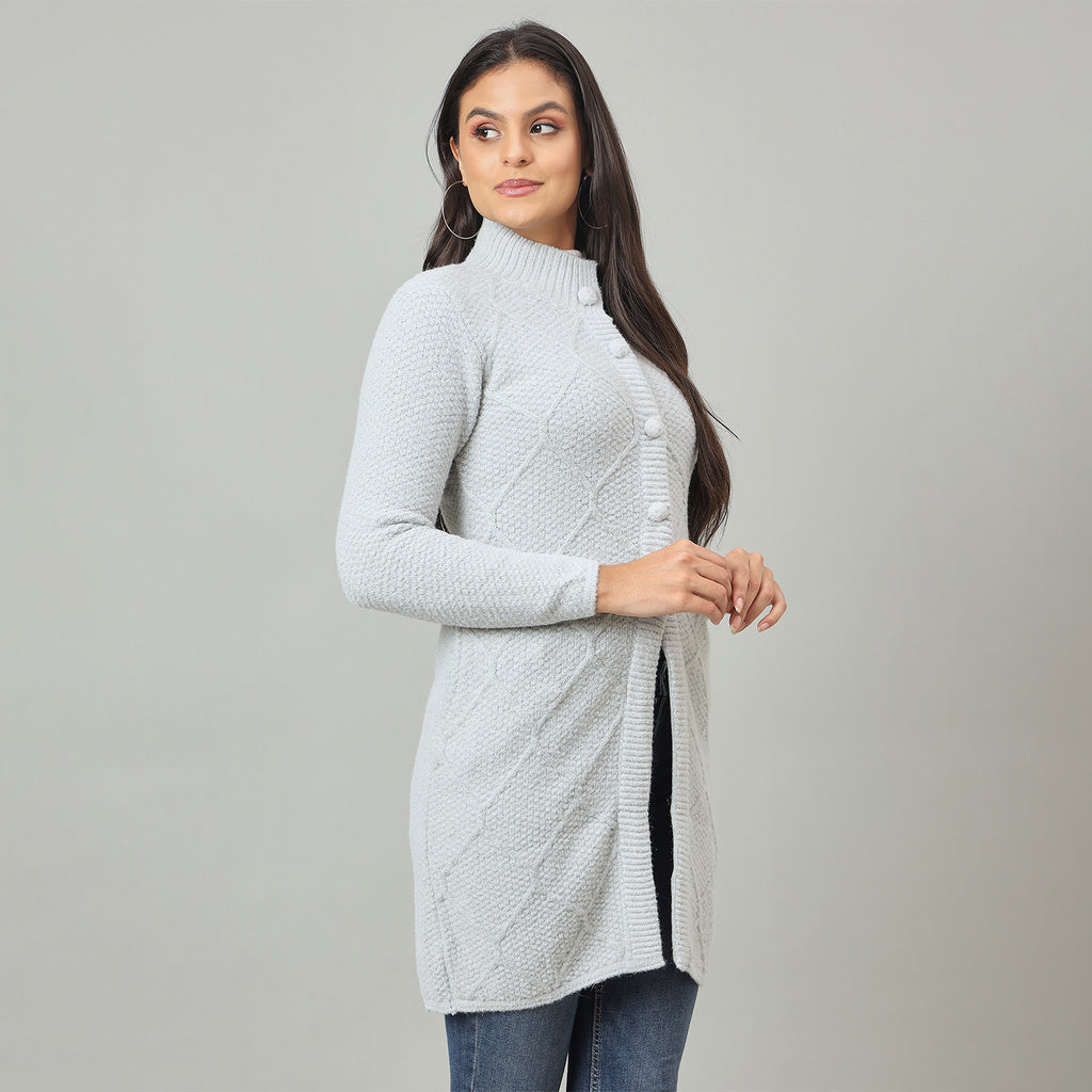Duke Urban Women Long Coat Regular Sweater (SDS1335)