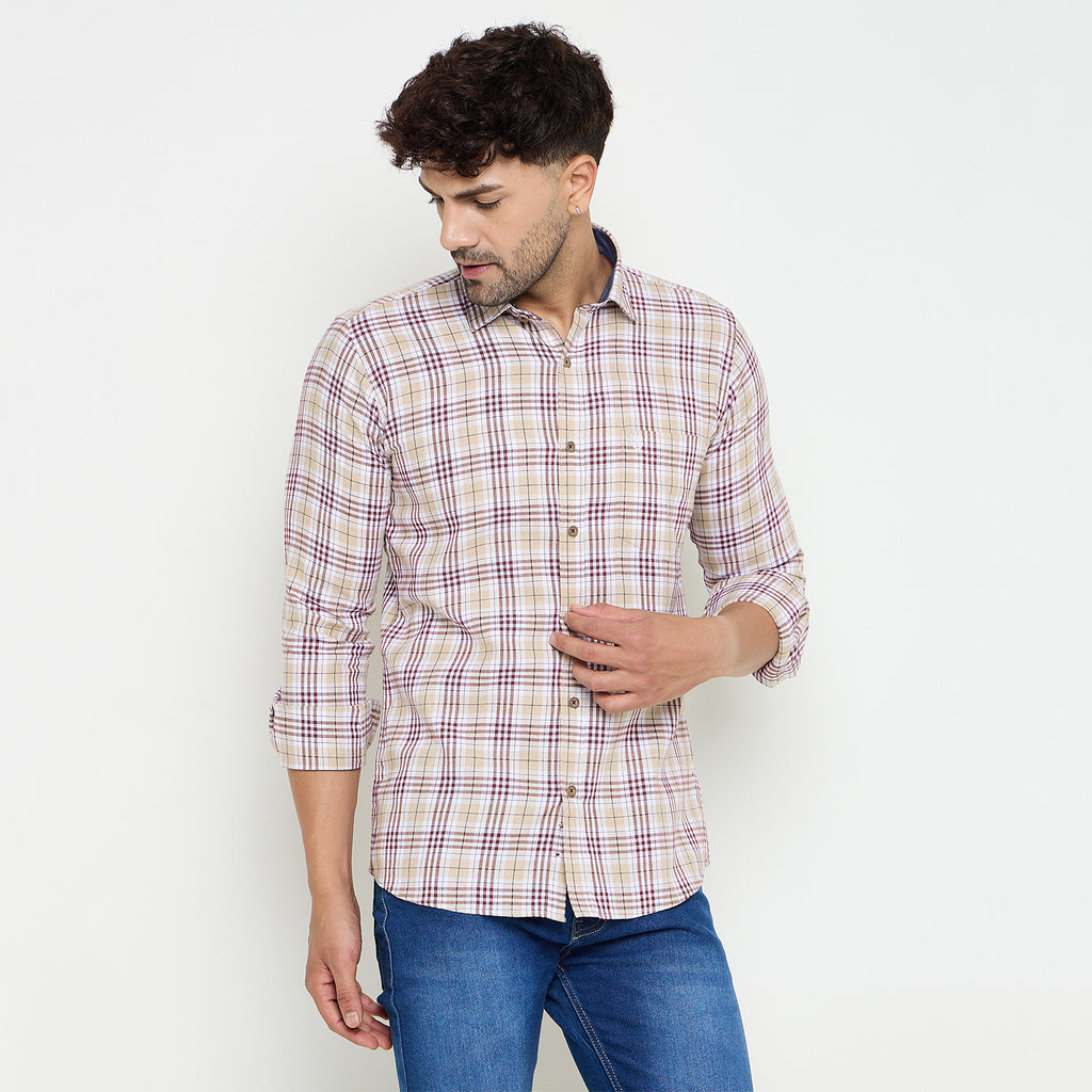 Duke Urban Men Full Sleeve Cotton Shirt (SDO8CKX)