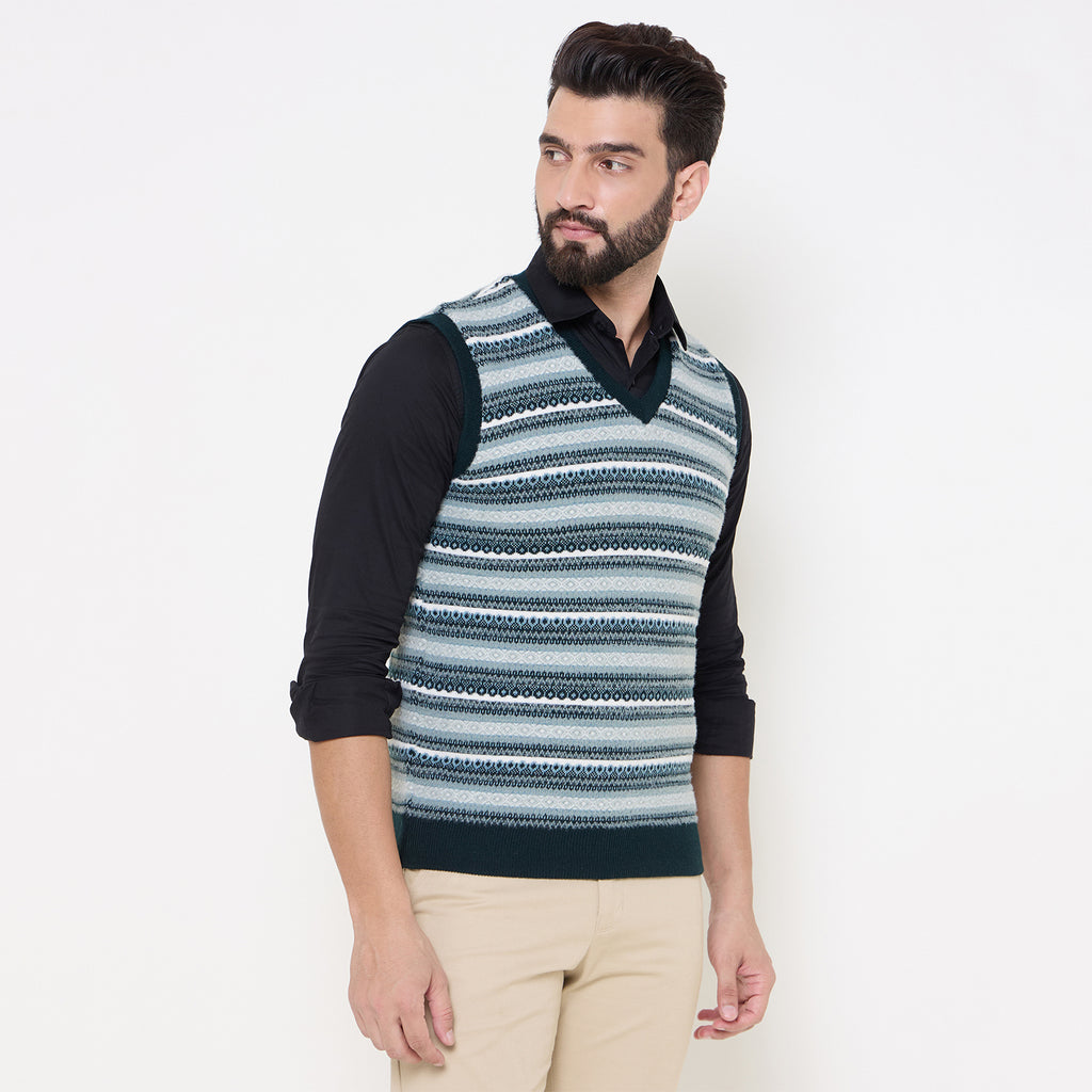Duke Urban Men V Neck Reversible Sweater (SDS2287)