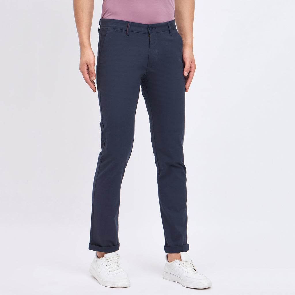 Duke Urban Men Flatfront Narrowfit Chinos Trousers (SDT4568)