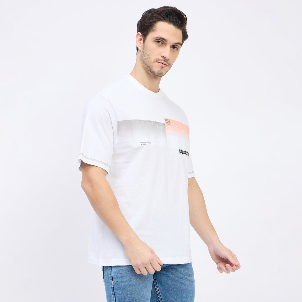 Duke Urban Men Half Sleeve Cotton T-shirt (LF7235)