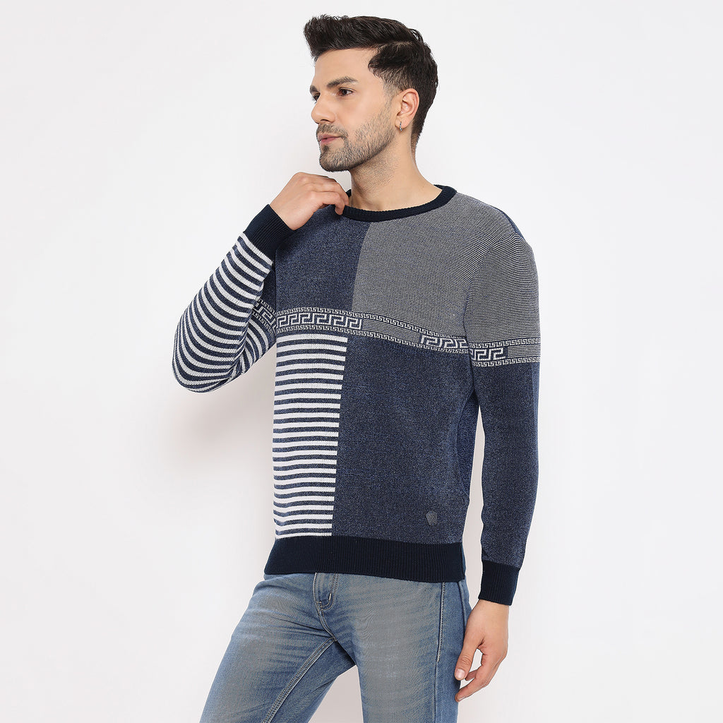 Duke Urban Men Full Sleeve Round Neck Pullover (SDS2117)