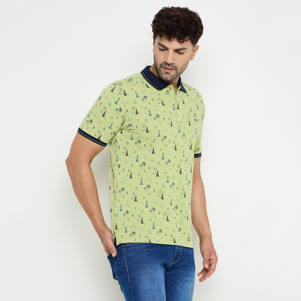 Duke Urban Men Half Sleeve Cotton Tshirt (LF7168)