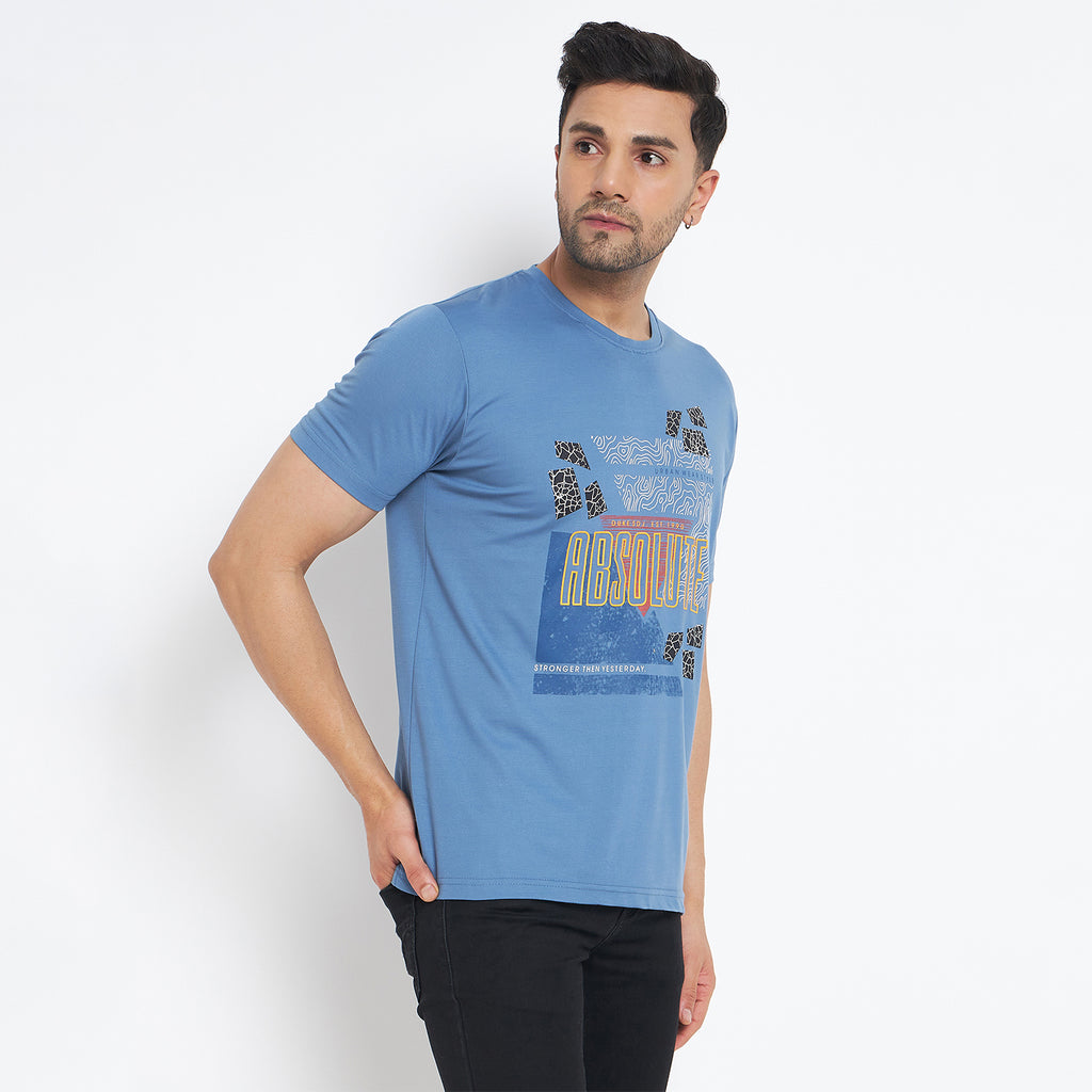 Duke Urban Men Half Sleeve Cotton T-shirt (MLF7083)