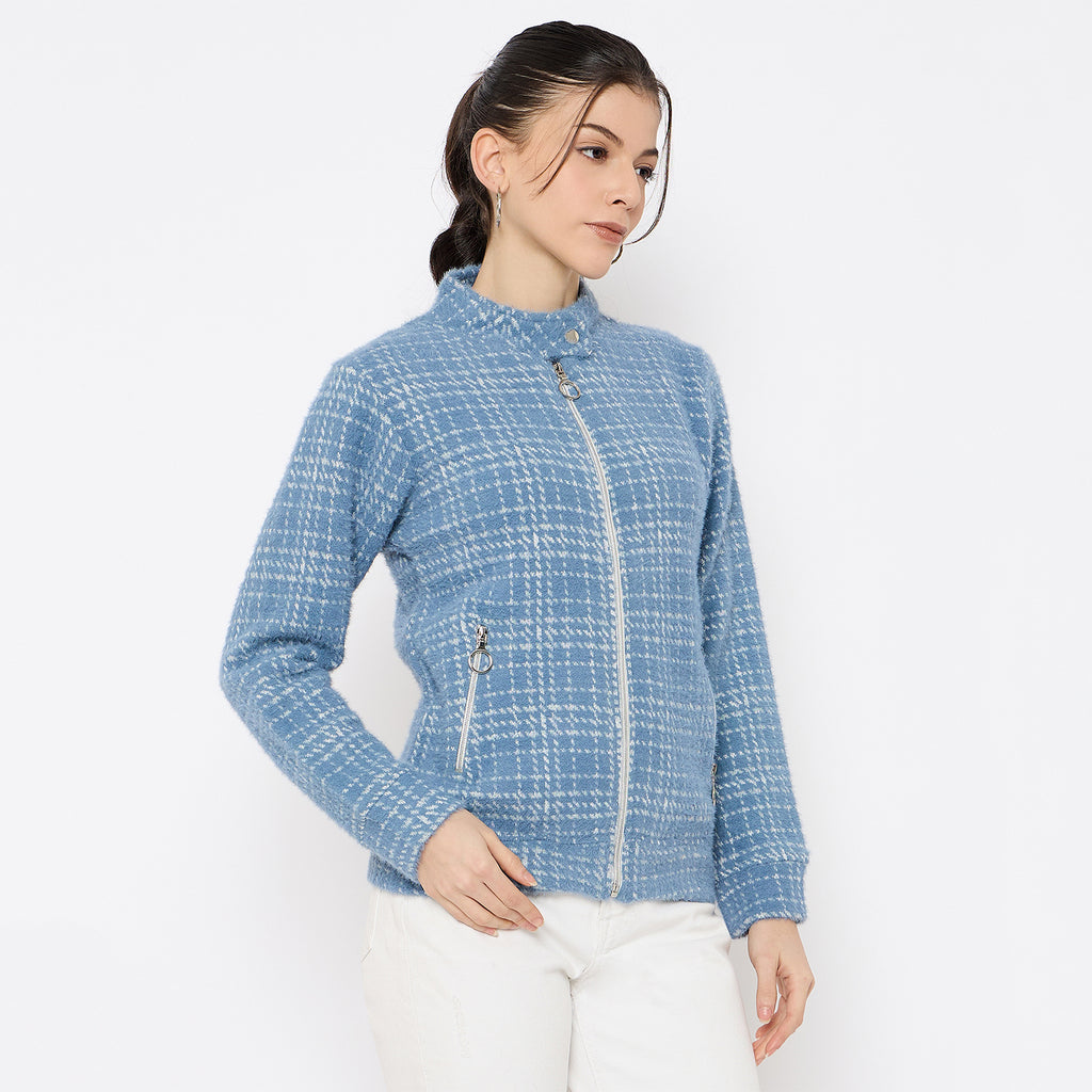 Duke Urban Women Full Sleeve Zipper Sweatshirt (LFX863)