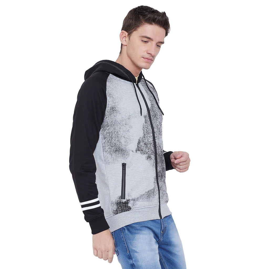 Duke Urban Men Zipper Hooded Sweatshirt (MTLF137)