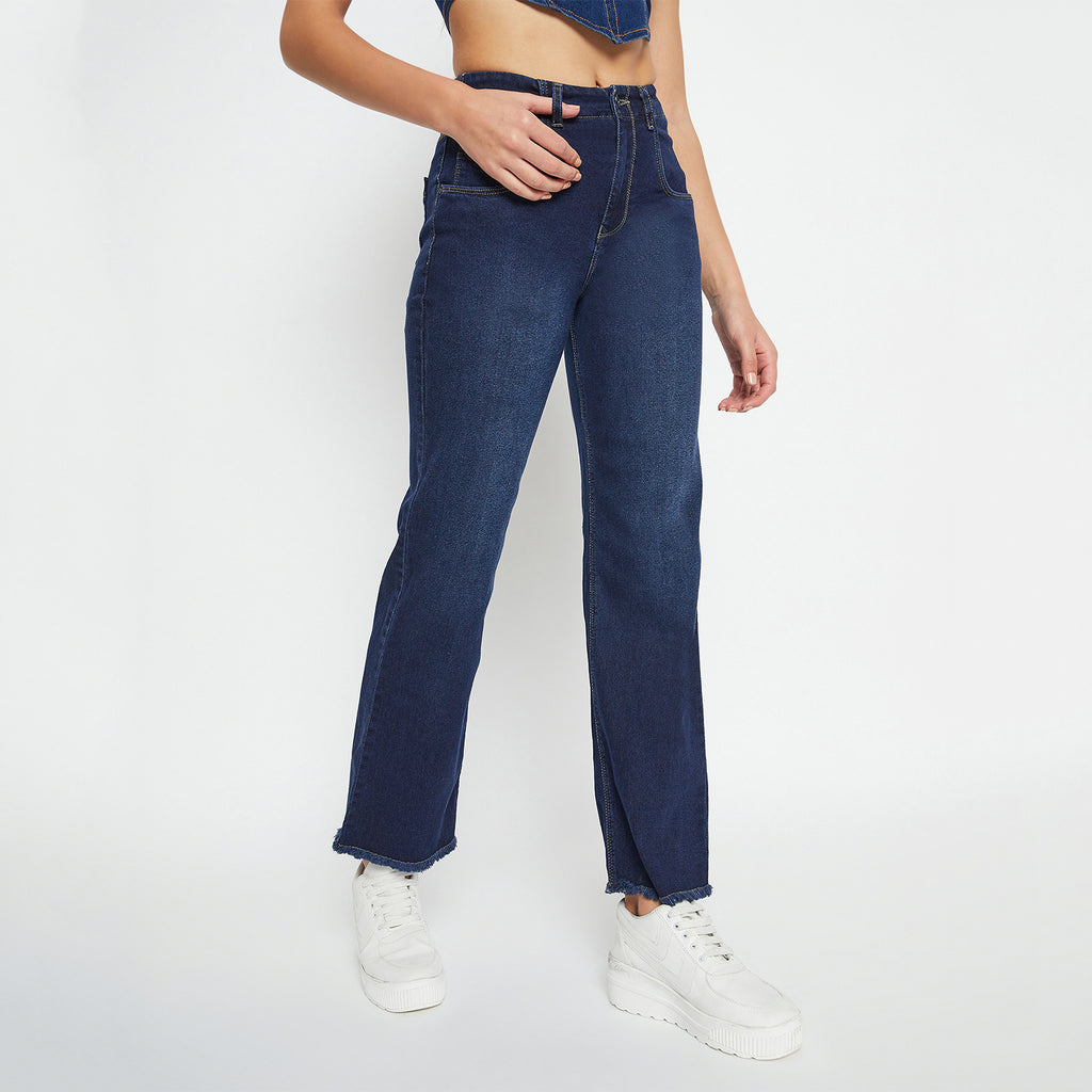 Duke Urban Women Straight Fit Stretchable Jeans (SDD6743)