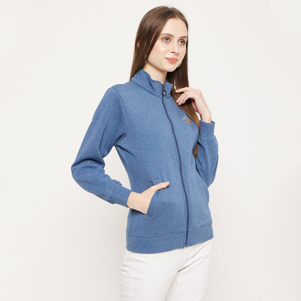 Duke Urban Women Full Sleeve Zipper Sweatshirt (LFX870)