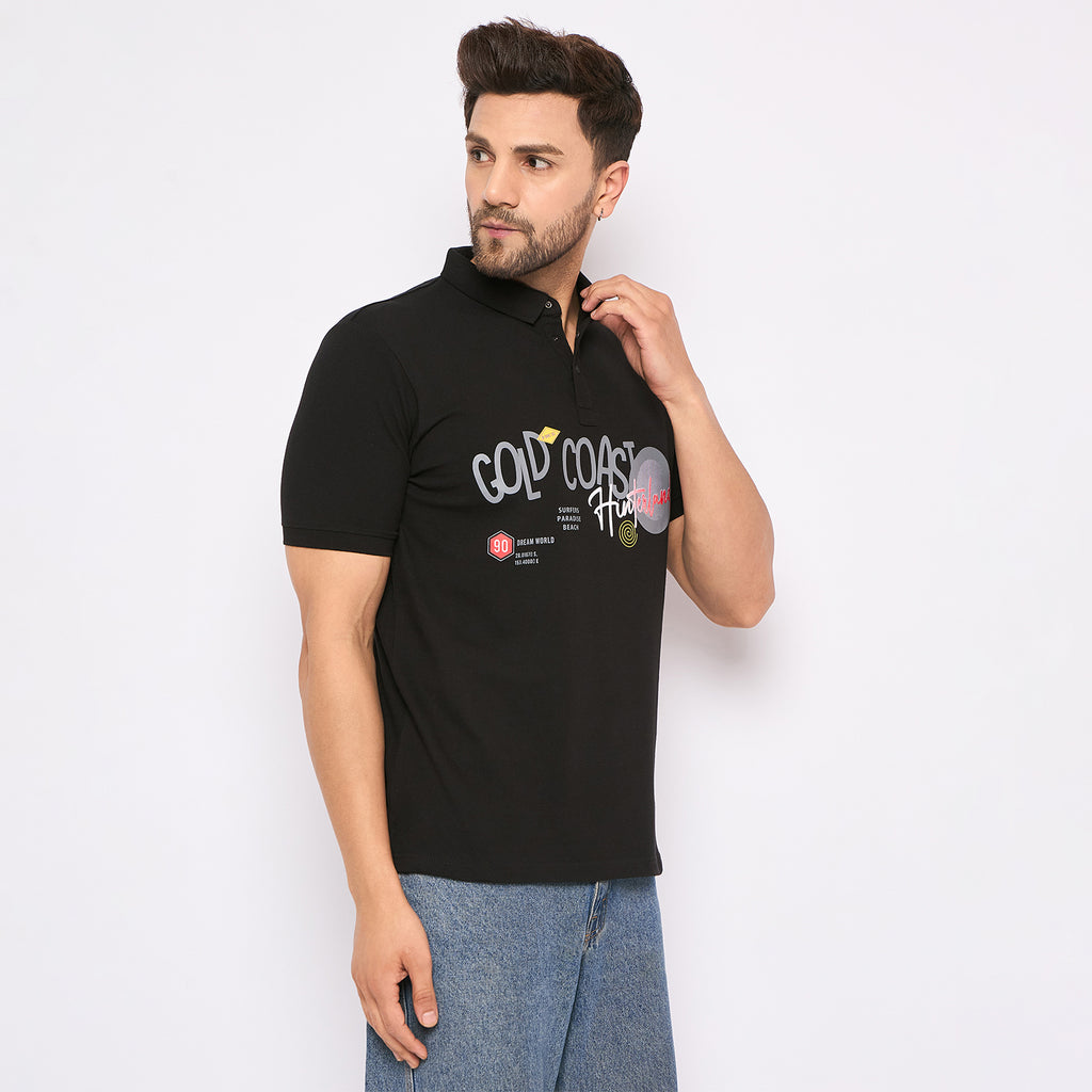 Duke Urban Men Half Sleeve Cotton T-shirt (LF7175)