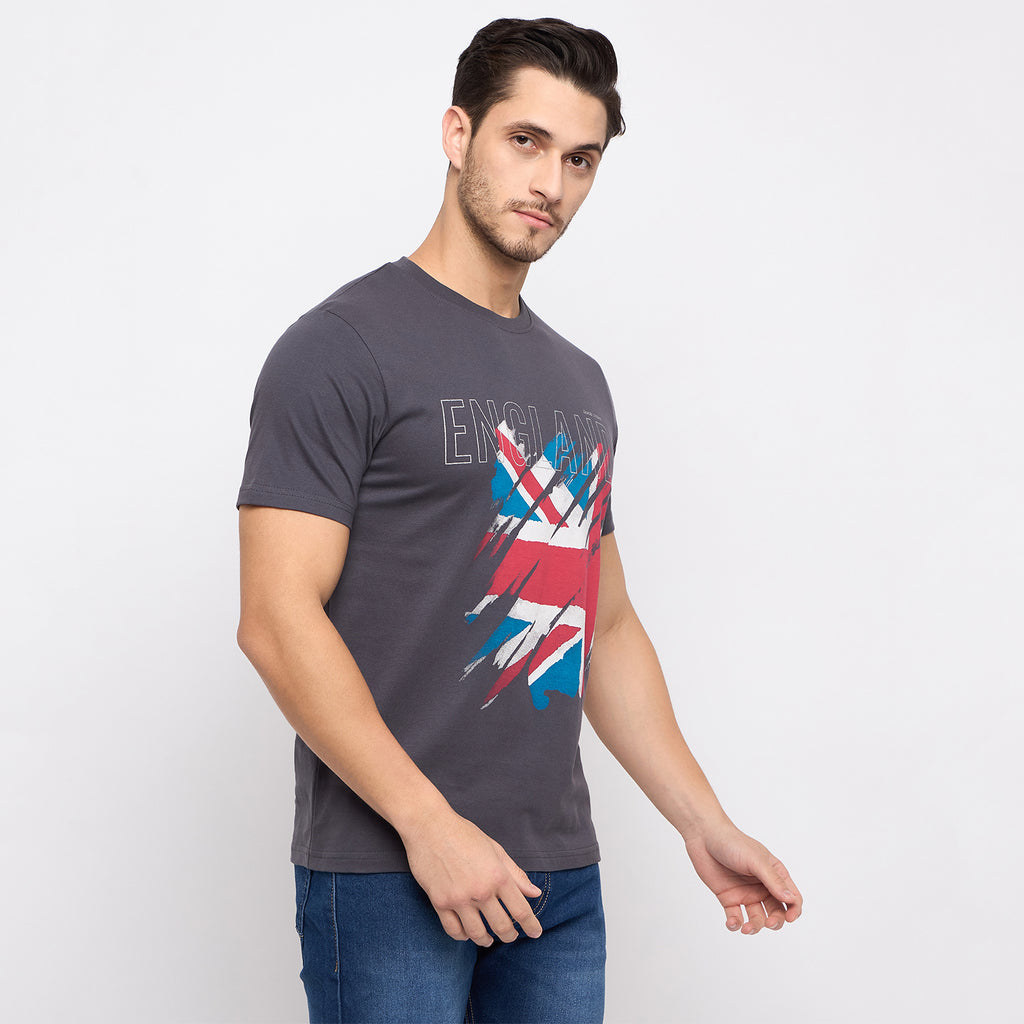 Duke Urban Men Half Sleeve Cotton T-shirt (LF7223)