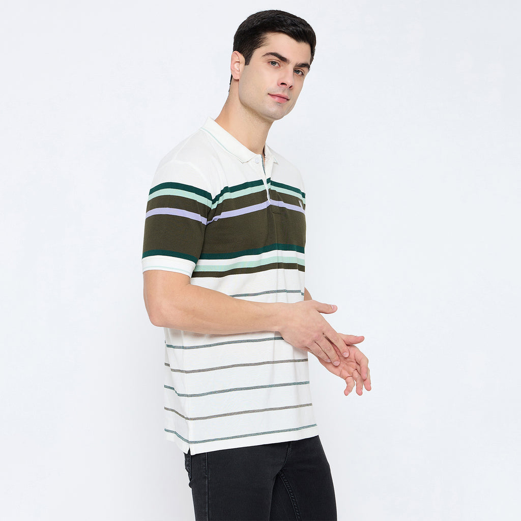 Duke Urban Men Half Sleeve Cotton T-shirt (LF7183)