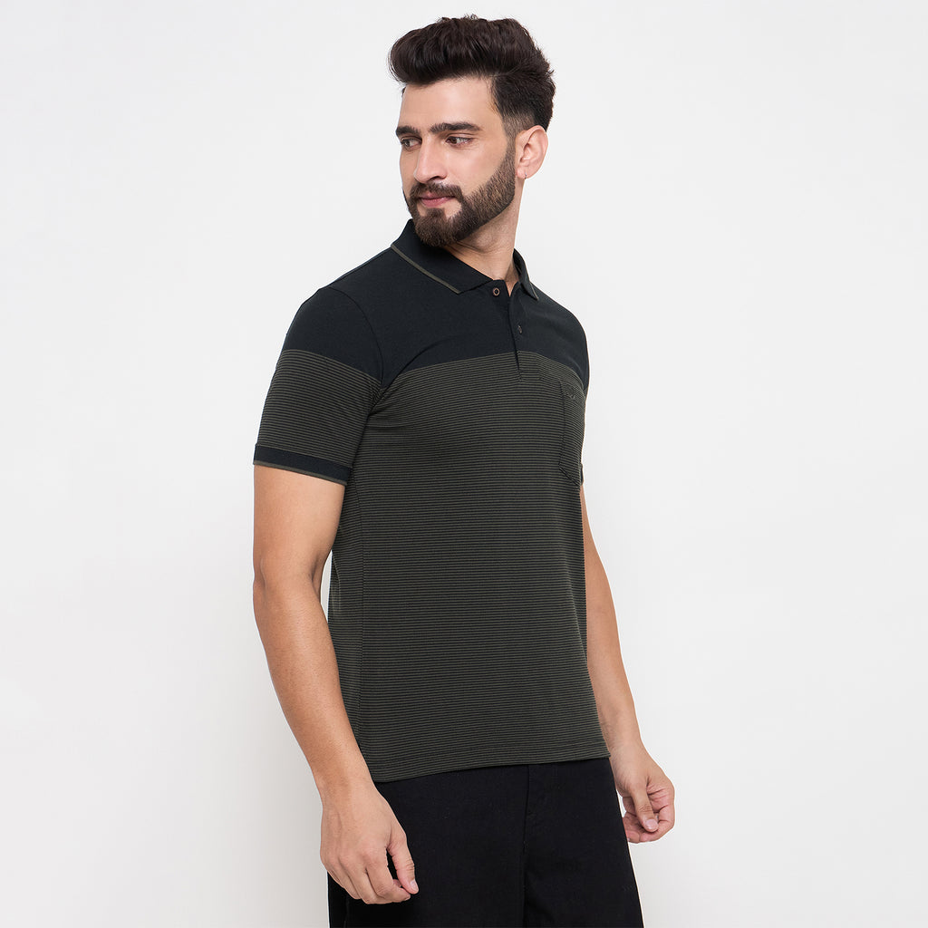 Duke Urban Men Half Sleeve Cotton Tshirt (LF7259)