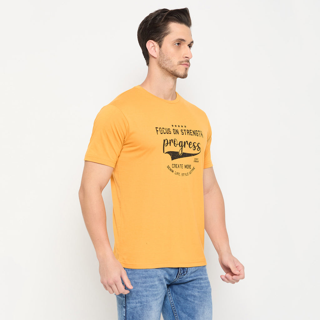 Duke Urban Men Half Sleeve Cotton Pack of 3 T-shirts  (ONSDVP42)