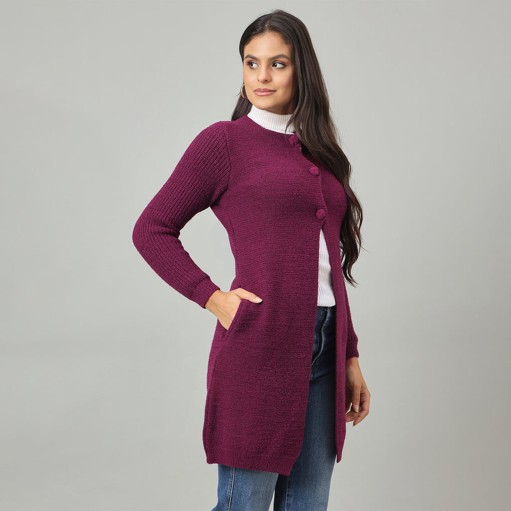 Duke Urban Women Long Coat Regular Sweater (SDS1307)