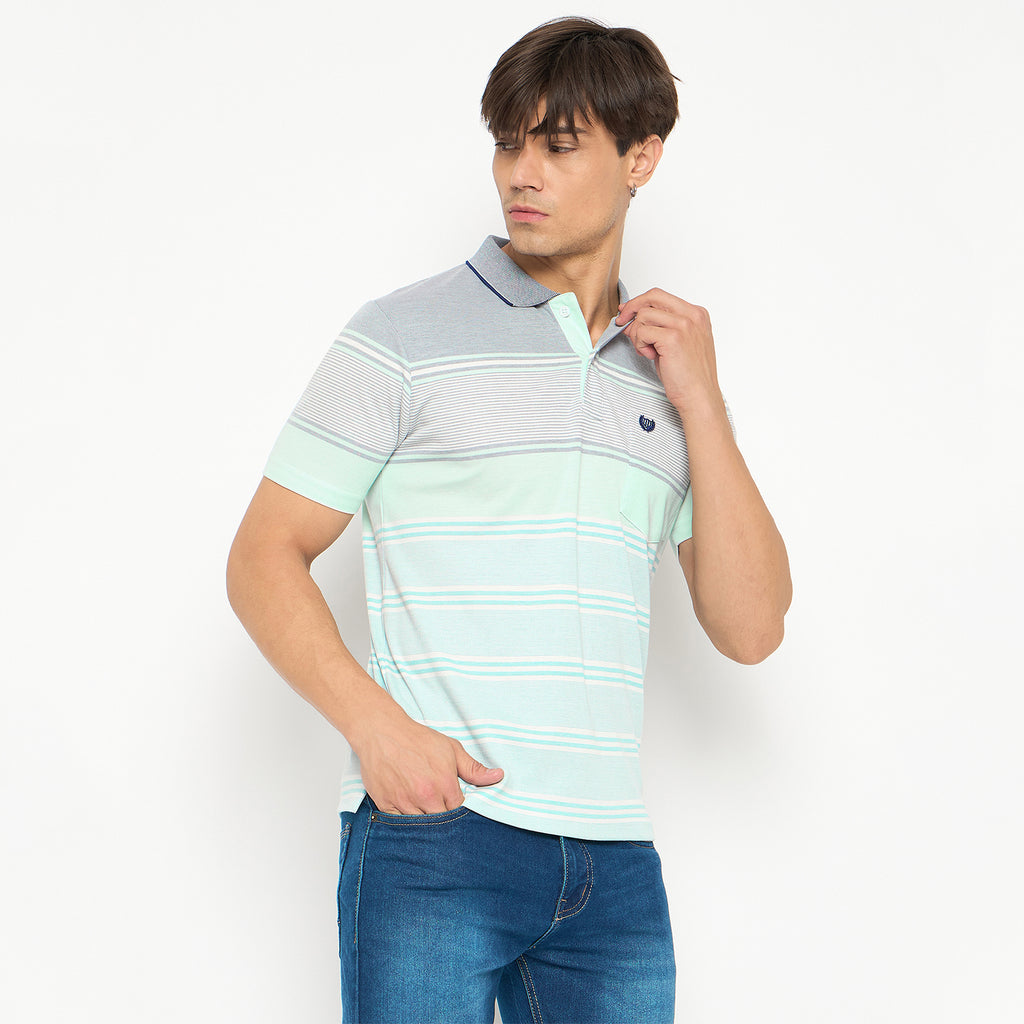 Duke Urban Men Half Sleeve Cotton T-shirt (LF7305)