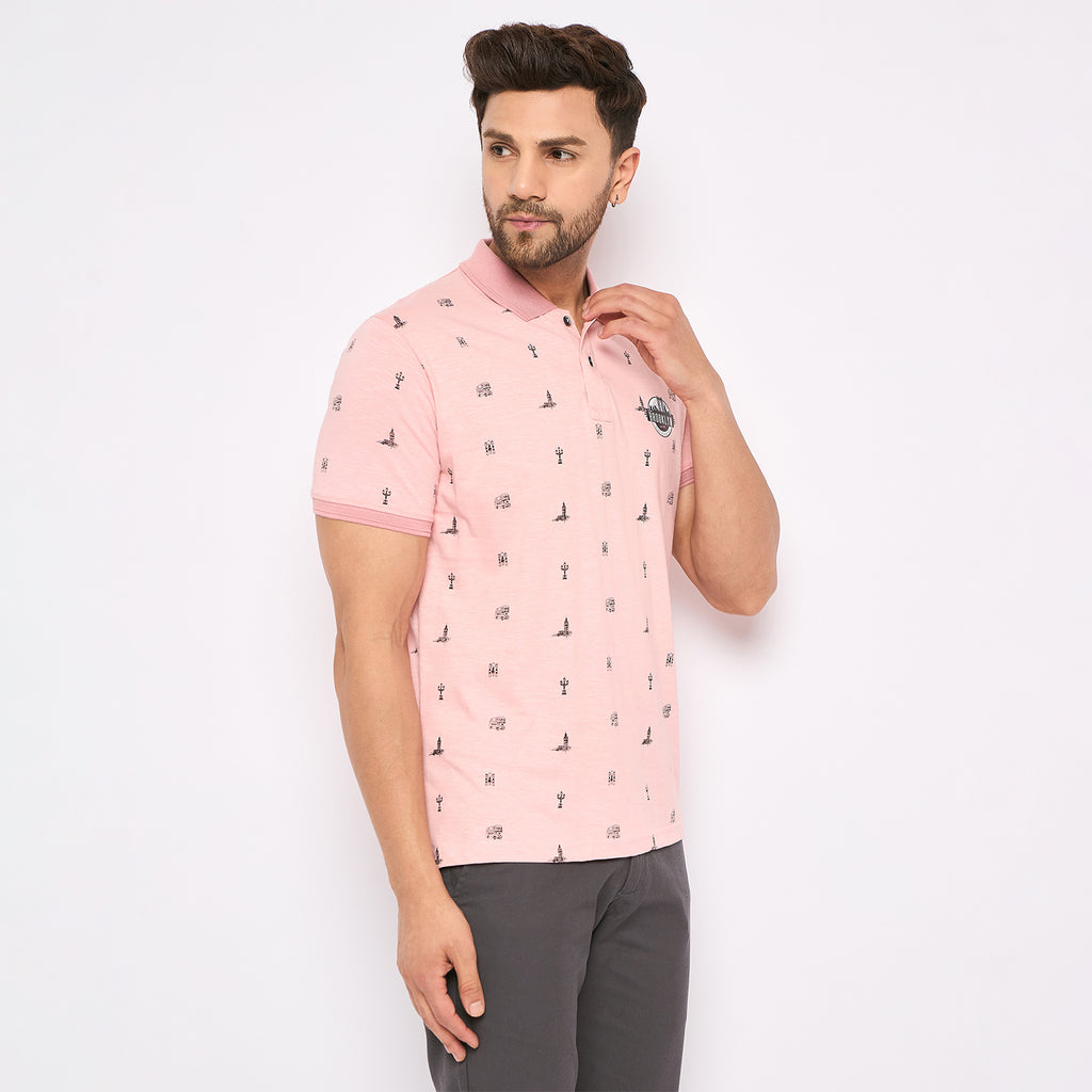 Duke Urban Men Half Sleeve Cotton T-shirt (LF5837)