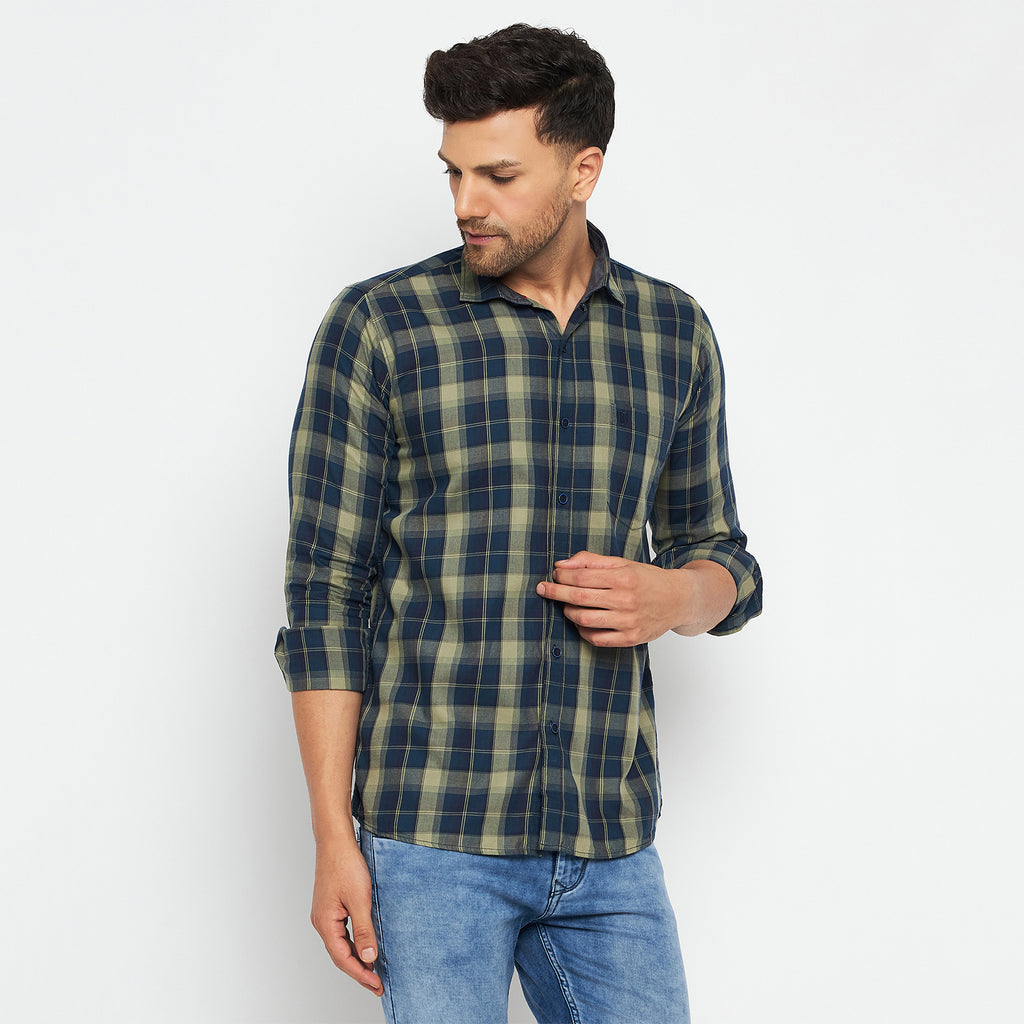 Duke Urban Men Full Sleeve Cotton Shirts (SDO8CK)