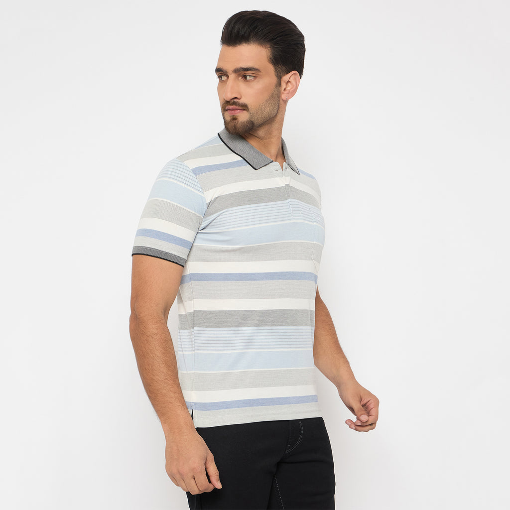 Duke Urban Men Half Sleeve Cotton Tshirt (LF7392)