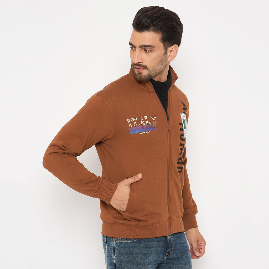 Duke Urban Men Full Sleeve Zipper Sweatshirt (LF6377)