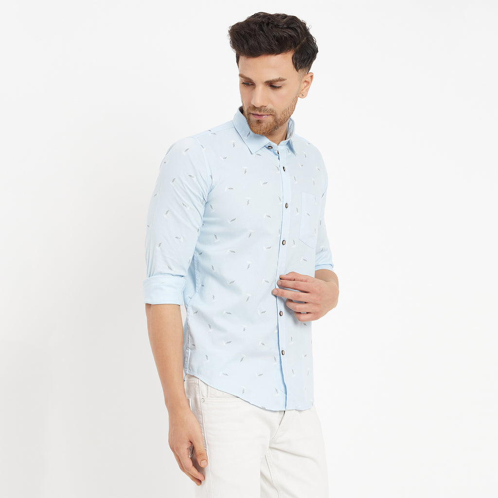 Duke Urban Men Full Sleeve Cotton Shirt (SD7PLDAQ)