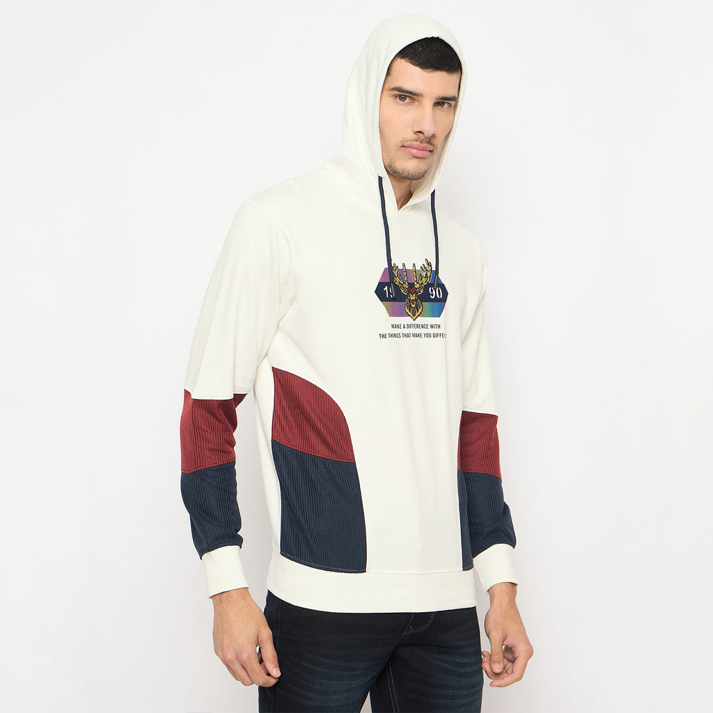 Duke Urban Men Full Sleeve Hooded Sweatshirt (LF6386)