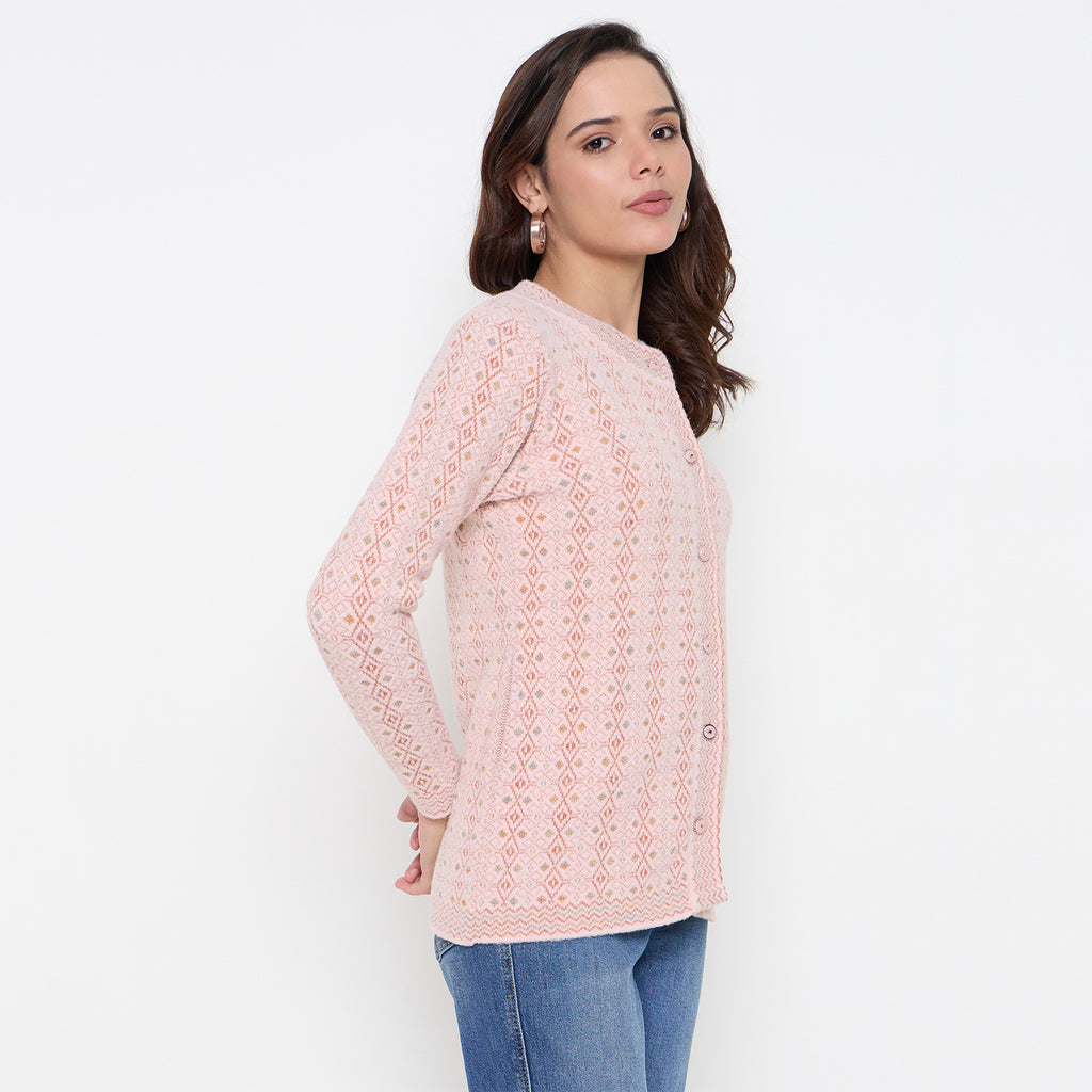 Duke Urban Women Full Sleeve Front Open Sweater (SDS1279)