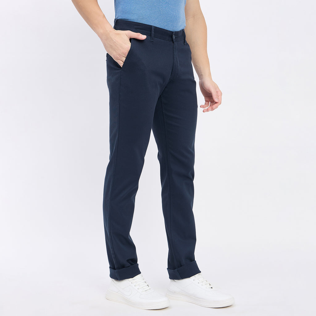 Duke Urban Men Flatfront Narrowfit Chinos Trousers (SDT4565)