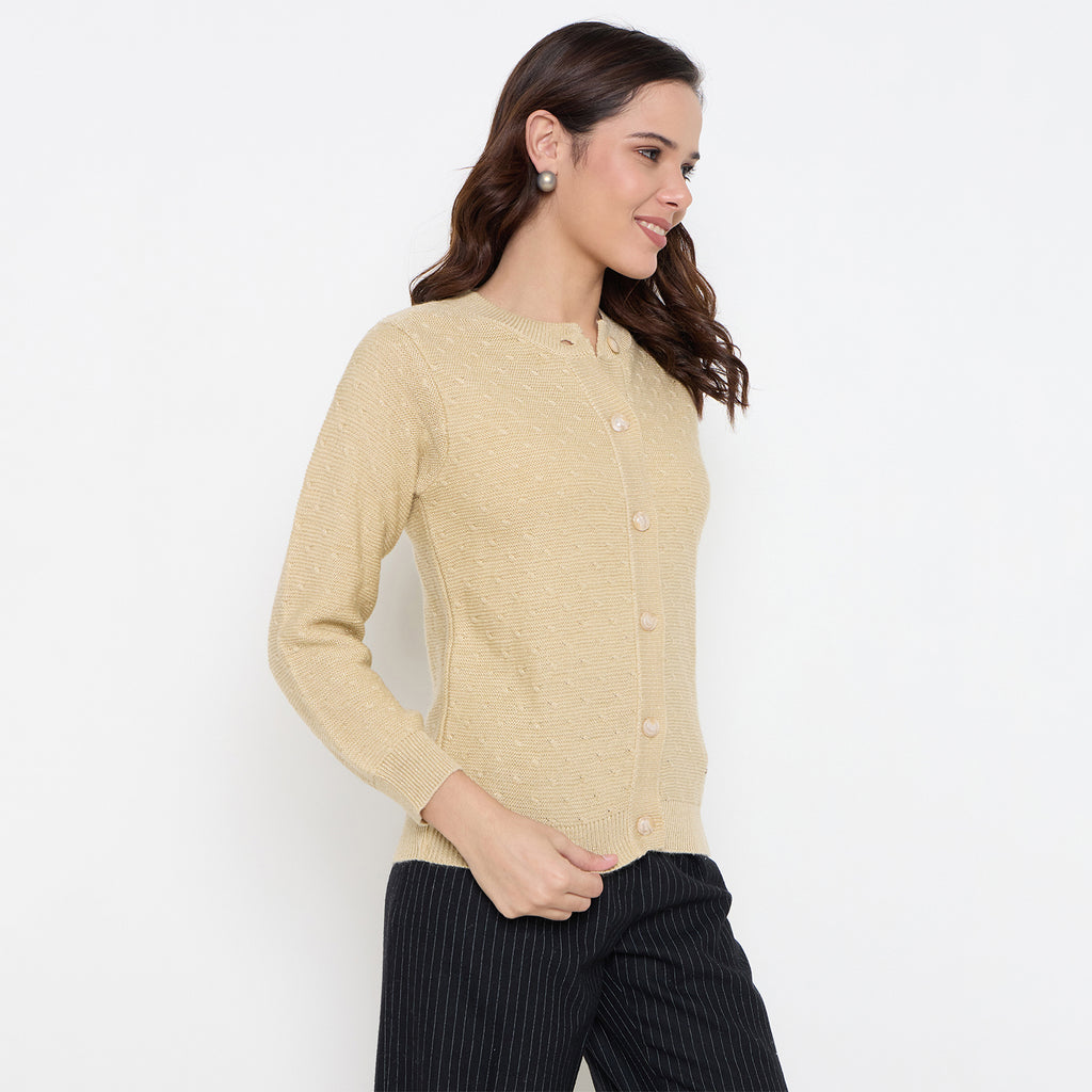 Duke Urban Women Full Sleeve Front Open Sweater (SDS1324)