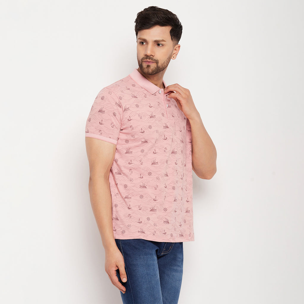 Duke Urban Men Half Sleeve Cotton T-shirt (LF5870)