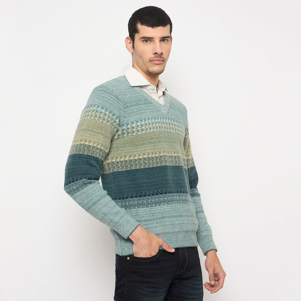 Duke Urban Men Full Sleeve V Neck Sweater (SDS2247)